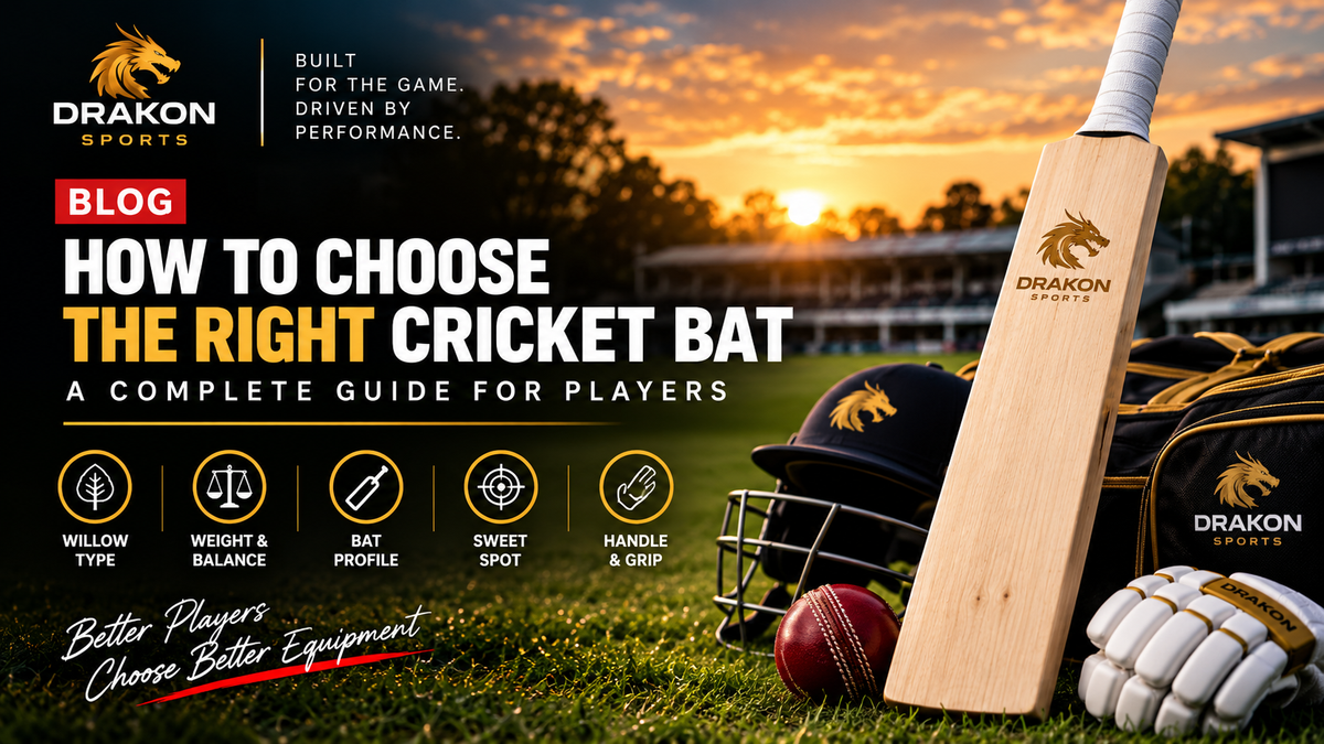How to Choose the Right Cricket Bat: A Complete Guide for Players