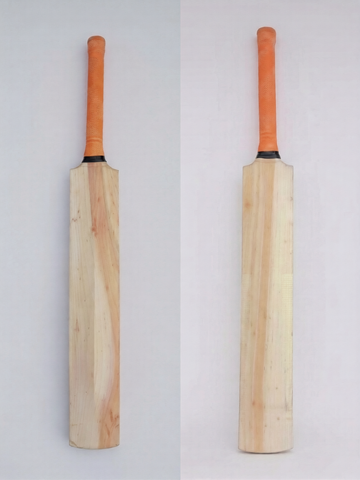 Clean Blade Kashmir Willow Grade 4 Cricket Bat | Long Handle (LH) | Full Size | Lightweight & Durable | Thick Edges | Suitable for Tennis Ball & Practice