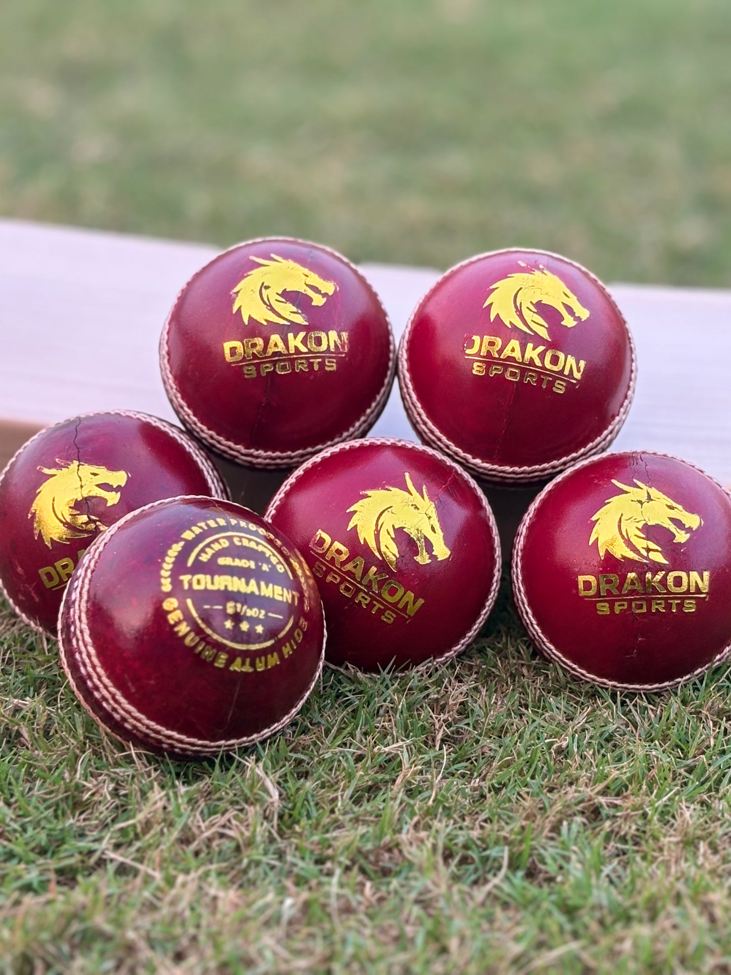 Tournament, Grade A, Water Proofed, Hand Crafted, Genuine Alum Hide, ICC Approved