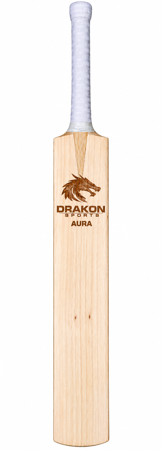 DRAKON AURA Apex Elite First Edition Grade 1 English Willow Cricket Bat – Limited Edition