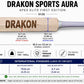 DRAKON AURA Apex Elite First Edition Grade 1 English Willow Cricket Bat – Limited Edition