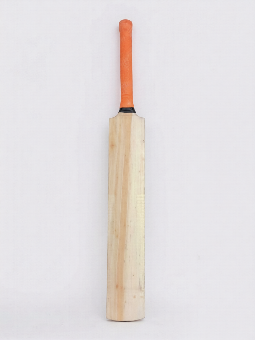 Clean Blade Kashmir Willow Grade 4 Cricket Bat | Long Handle (LH) | Full Size | Lightweight & Durable | Thick Edges | Suitable for Tennis Ball & Practice
