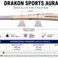 DRAKON AURA Apex Elite First Edition Grade 1 English Willow Cricket Bat – Limited Edition