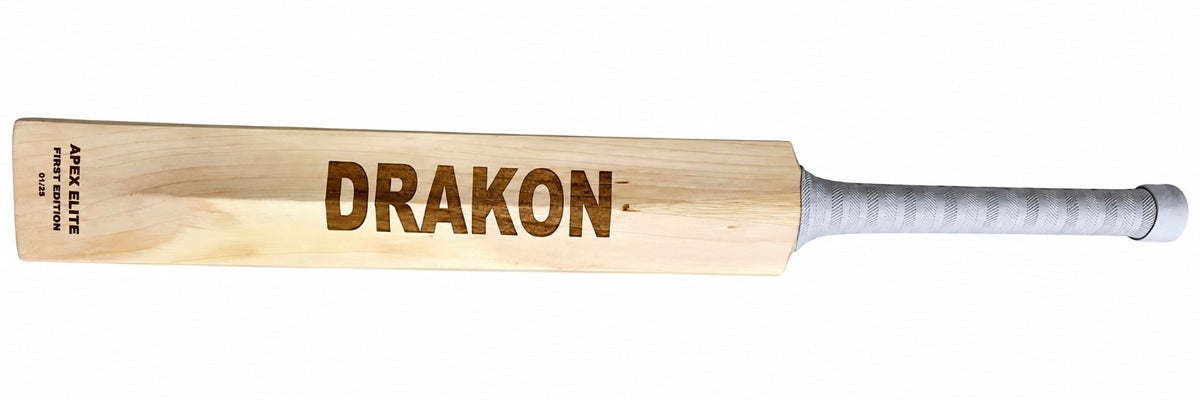 DRAKON AURA Apex Elite First Edition Grade 1 English Willow Cricket Bat – Limited Edition