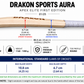 DRAKON AURA Apex Elite First Edition Grade 1 English Willow Cricket Bat – Limited Edition