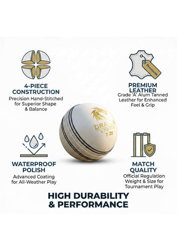 T-20, Water Proofed, Hand Crafted, Genuine Alum Hide, 5 1/2 OZ