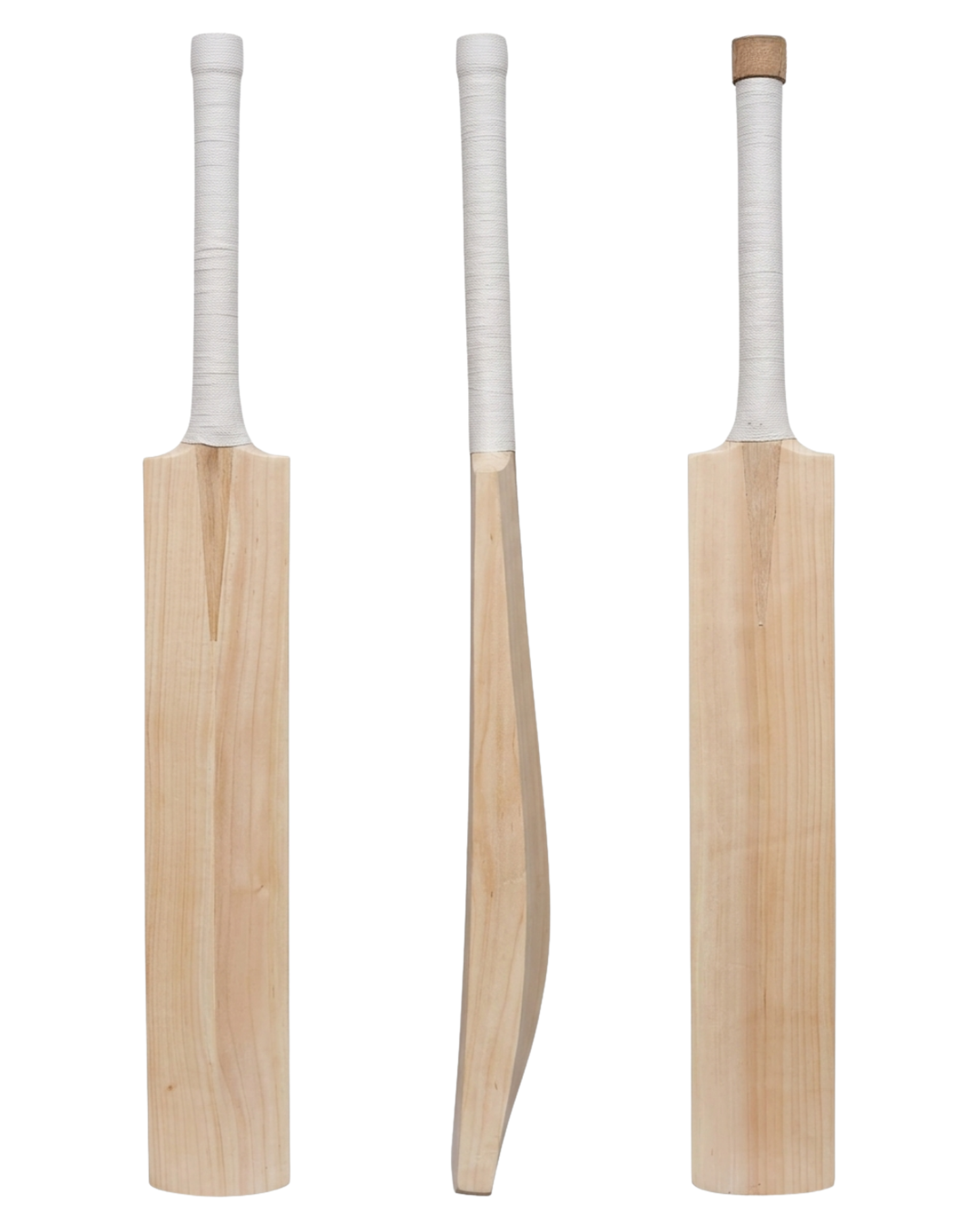 English Willow Ranger Drive  Grade 3 Cricket Bat – Long Handle (LH) | Lightweight Power Bat | Thick Edges | Leather Ball Match Cricket Bat