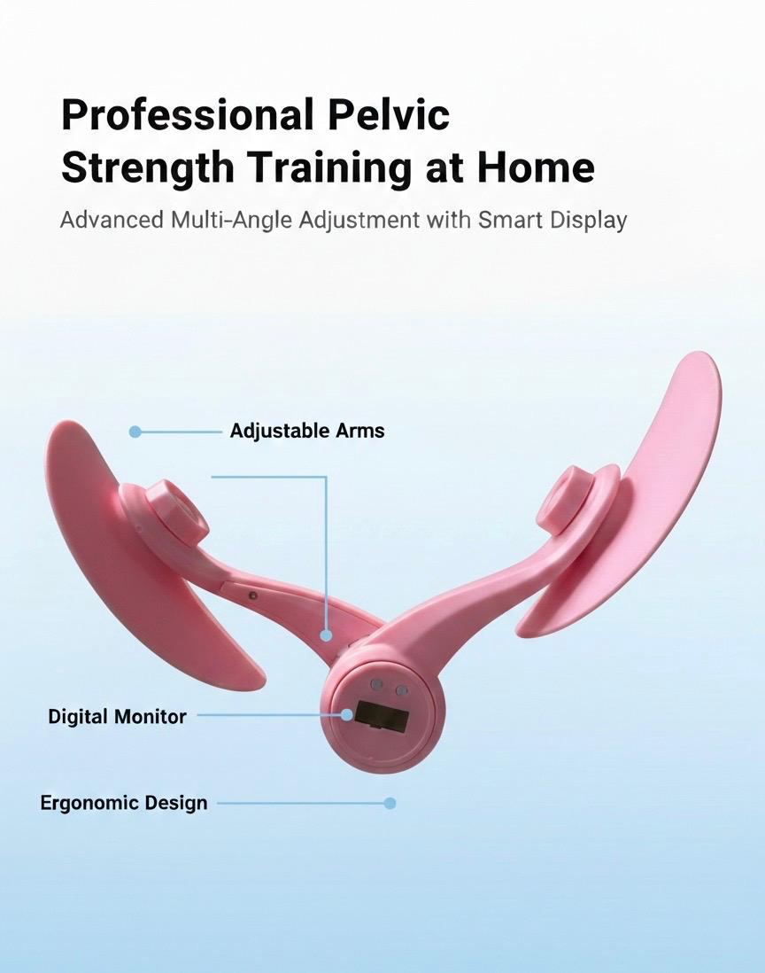 Drakon Sports Hip & Pelvic Trainer | Thigh Master and Inner Thigh Exercise Equipment | Pelvic Floor Exerciser Device | Training Tool | for Home, Gym, Fitness, Workout, Stretcher | for Women