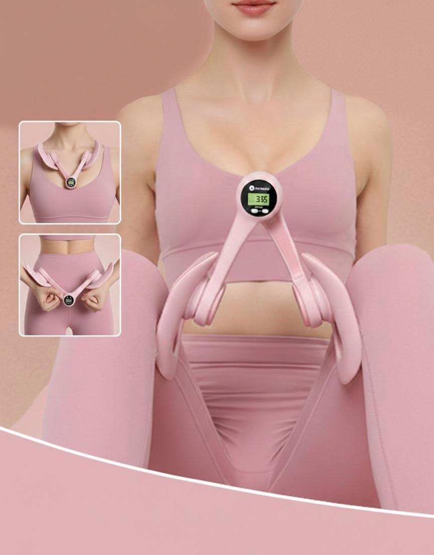 Drakon Sports Hip & Pelvic Trainer | Thigh Master and Inner Thigh Exercise Equipment | Pelvic Floor Exerciser Device | Training Tool | for Home, Gym, Fitness, Workout, Stretcher | for Women