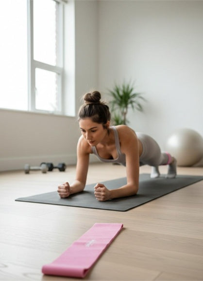 Drakon Sports Fabric Resistance Band - Loop Hip Band for Women & Men for Hip, Legs, Stretching, Toning Workout. Mini Loop Booty Bands for Glutes, Squats Exercise Usable in-Home & Gym. (Purple (Heavy), Pink (Medium), Green (Light) ))