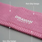 Drakon Sports Fabric Resistance Band - Loop Hip Band for Women & Men for Hip, Legs, Stretching, Toning Workout. Mini Loop Booty Bands for Glutes, Squats Exercise Usable in-Home & Gym. (Purple (Heavy), Pink (Medium), Green (Light) ))