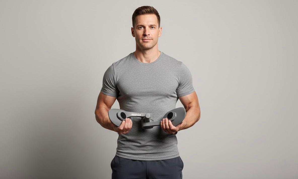 Drakon Sports Floor Muscle Trainer Exerciser Bladder Control Device with 360 Rotating Baffle Hip Trainer Correction Thigh Master Muscle Fitness Equipment Pelvic Floor Exerciser Device Home Office Fitness | for Men