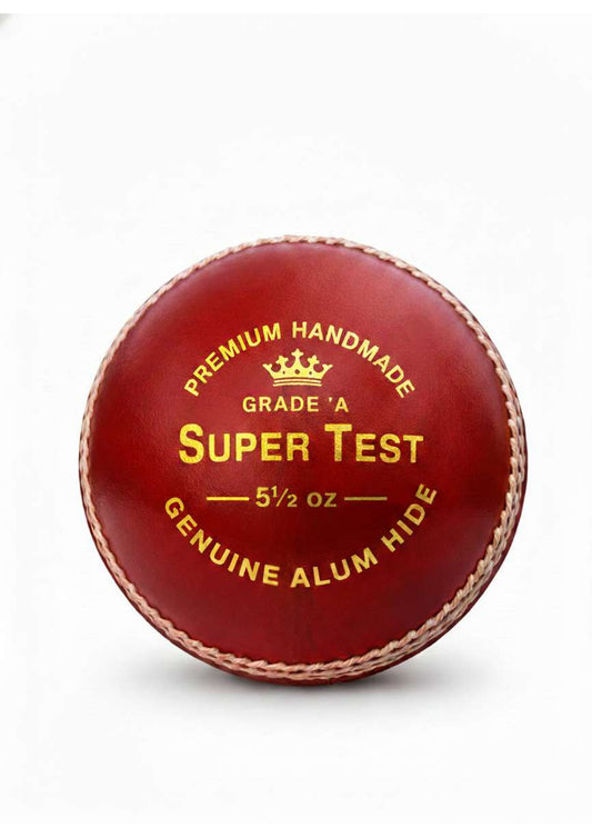 Super Test Cricket Leather Ball