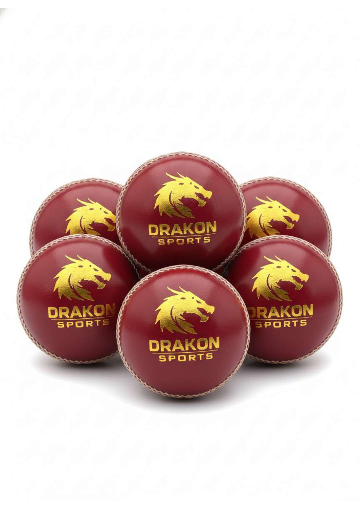 Tournament, Grade A, Water Proofed, Hand Crafted, Genuine Alum Hide, ICC Approved Pack Of 6